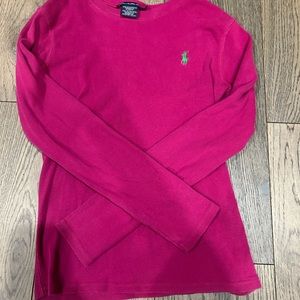 Pink Ralph Lauren Sport sweater